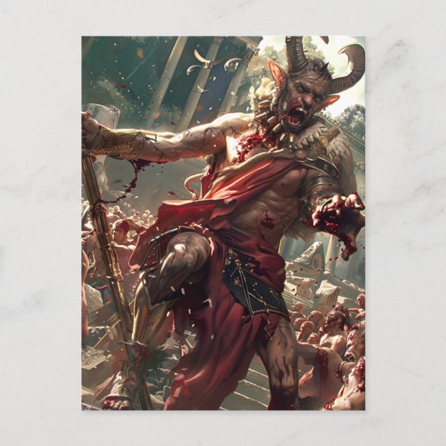 Gott und Monster - Pan Postkarte (Vorderseite)