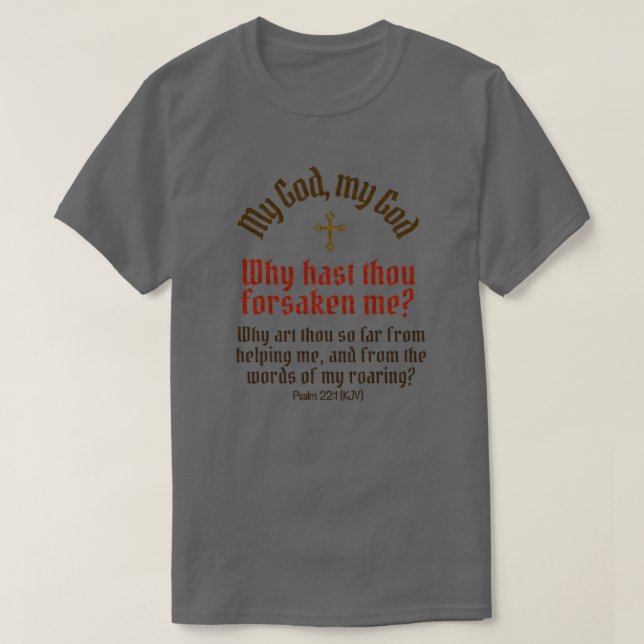 Gott verlor mich (Mehr Farben & Stile) - T-Shirt (Design vorne)