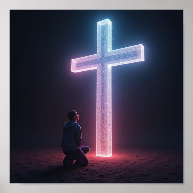 Gott vertrauen poster (Vorne)