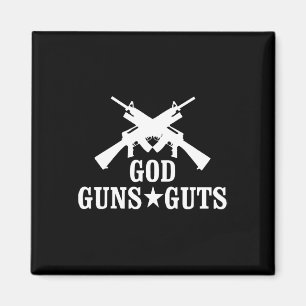 Gott Waffen und Eingeweide Frohe Weihnachten Magnet