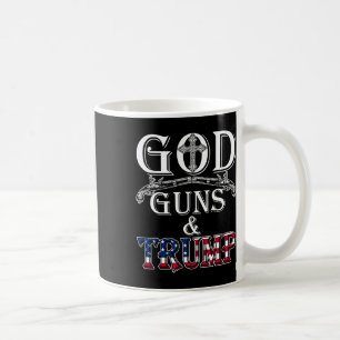 Gott Waffen und Trump Shirt 2. Änderungsantrag zu Kaffeetasse