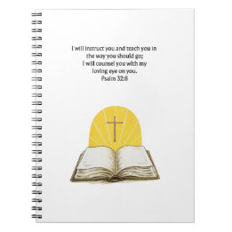 Gott wird deinen Weg führen - Psalm 32:8 Tagebuch