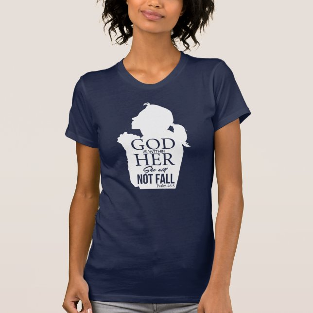 Gott wird in ihr nicht Motivierend werden T-Shirt (Vorderseite)