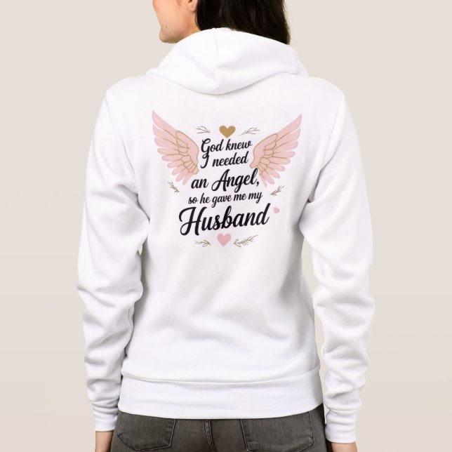 Gott wusste..... hoodie (Rückseite)