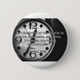 Gott-Zitate: Gallonen-5:22 -- "Frucht des Geistes Button