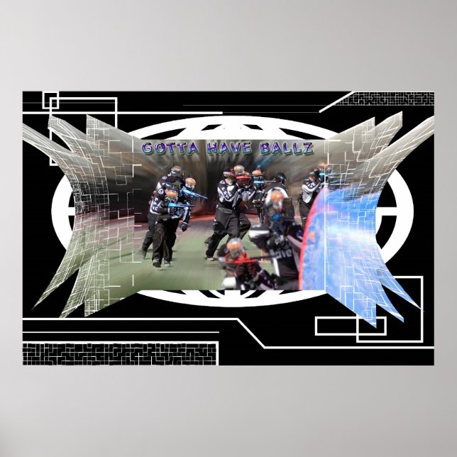 Gotta-Bälle Poster (Vorne)