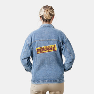 Gotta Get Boardgames Vintag Touristenthema Jeansjacke