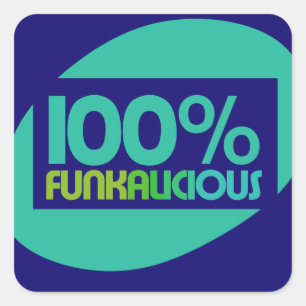 Gotta Liebe der Funk Quadratischer Aufkleber