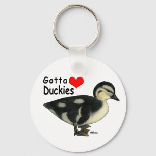 Gotta Liebe Duckies Schlüsselanhänger