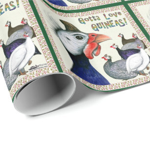 Gotta Liebe Guinea! Geschenkpapier