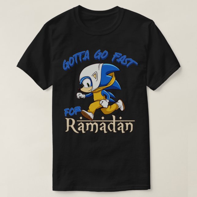 Gotta schnell für Ramadan T-Shirt (Design vorne)