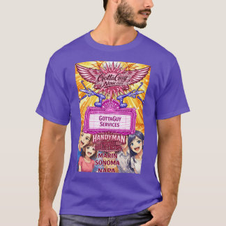 GottaGuy Services Anime Handyman Home Lösung T-Shirt