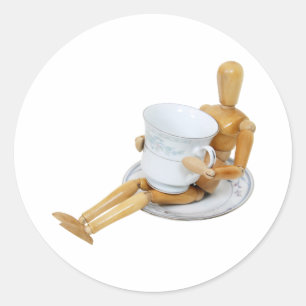 GottaHaveCoffee030709 Runder Aufkleber