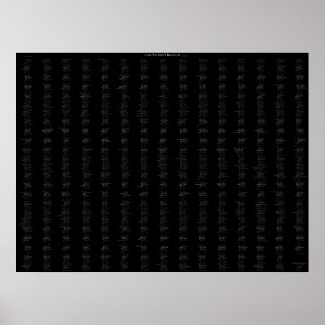 Götter, an die du nicht glaubst poster (Vorne)