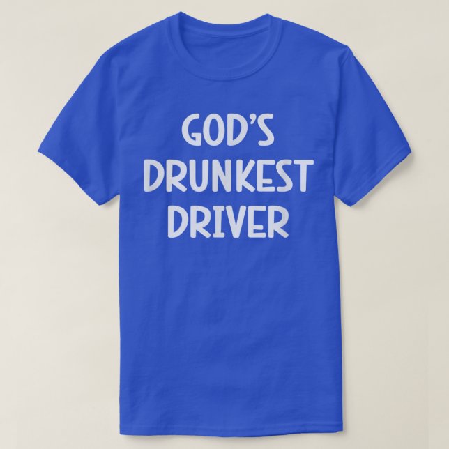Götter betrunkener T - Shirt (Design vorne)