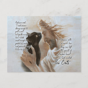 Götter Jesus White Horses Mauer - Wohngestaltung Postkarte