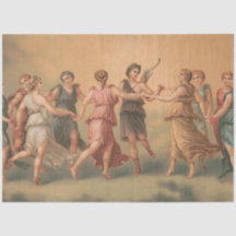 Götter tanzen in den Wolken mit Göttinnen