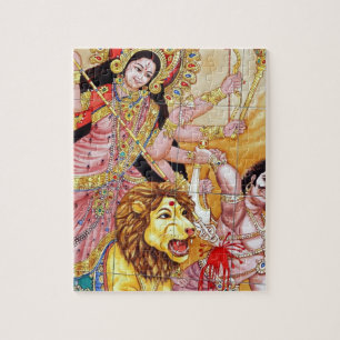 Götter und Gottheiten Hindu-Tempel Puzzle