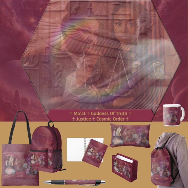 „Götter und Göttinnen des Äthers“  Bedruckter Rucksack (Get the full “Gods + Goddesses Of Ether” collection at: https://bit.ly/OurAncestorsZazzle)