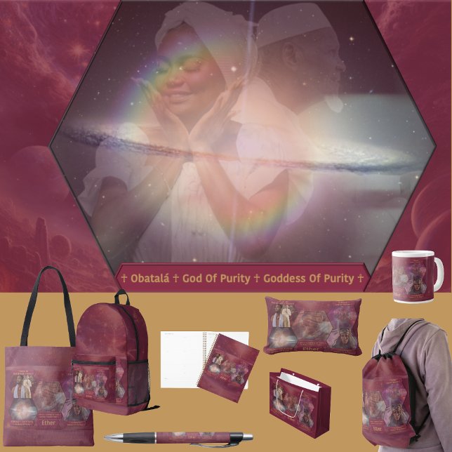 „Götter und Göttinnen des Äthers“  Geschenkpapier Set (Get the full “Gods + Goddesses Of Ether” collection at: https://bit.ly/OurAncestorsZazzle)