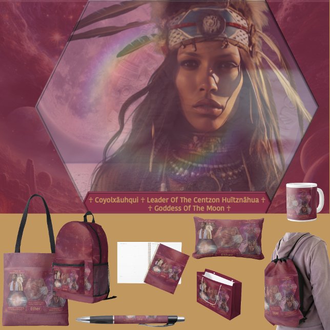 „Götter und Göttinnen des Äthers“  Seidenpapier (Get the full “Gods + Goddesses Of Ether” collection at: https://bit.ly/OurAncestorsZazzle)