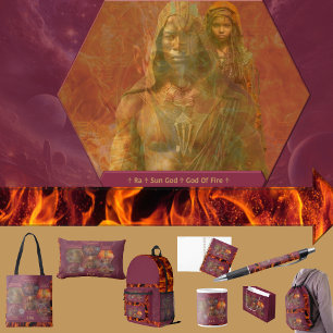 Götter und Göttinnen des Feuers Geschenkpapier Set