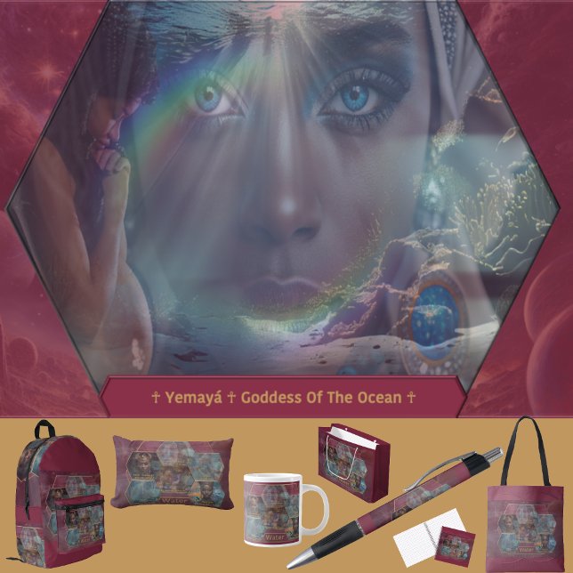 Götter und Göttinnen des Wassers Planer (Get the full “Gods + Goddesses Of Water” collection: https://bit.ly/OurAncestorsZazzle.)