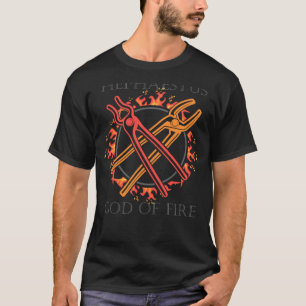 Götter von Olymp oder Hephaestus Gott des Feuers o T-Shirt