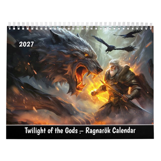 Götterdämmerung – Ragnarök-Kalender Kalender (Titelbild)