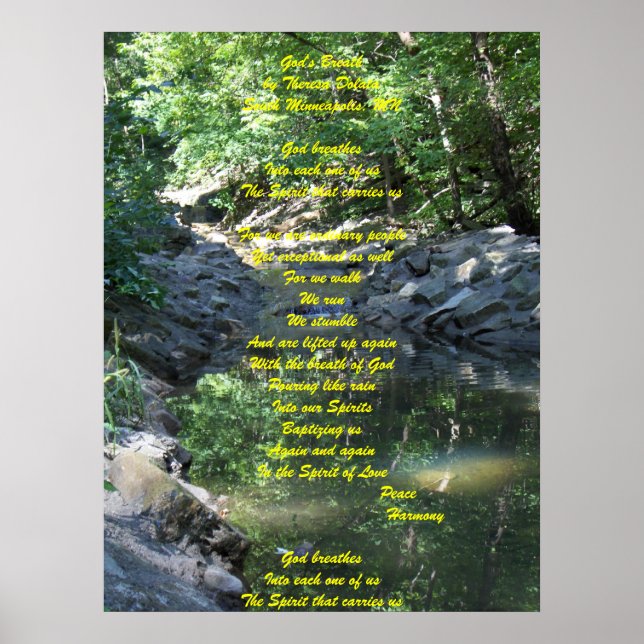 Gottes Atem Poster (Vorne)