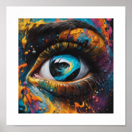 Gottes Augenplakat Poster