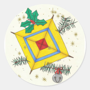 Gottes Augensticker Runder Aufkleber