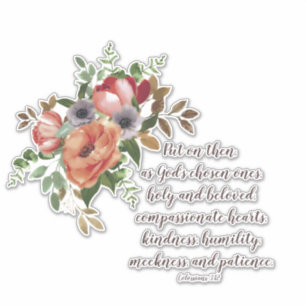 Gottes Auserwählte Aufkleber