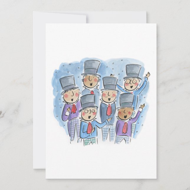 Gottes Erholung, meine Herren Einladung (Vorderseite)