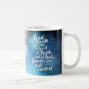 GOTTES Geist der Liebe - KEINE ANGST - POWER Bible Kaffeetasse