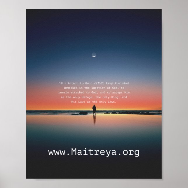 Gottes Gesetze Poster (Vorne)