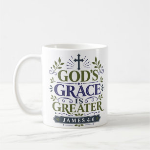 Gottes Gnade ist größer Tägliche Glaubensandacht Kaffeetasse
