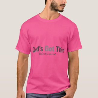 Gottes Gothis Christlicher Glaube Inspirierend Mot T-Shirt