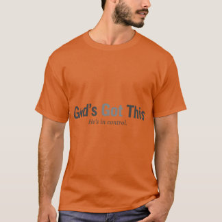 Gottes Gothis Christlicher Glaube Inspirierend Mot T-Shirt