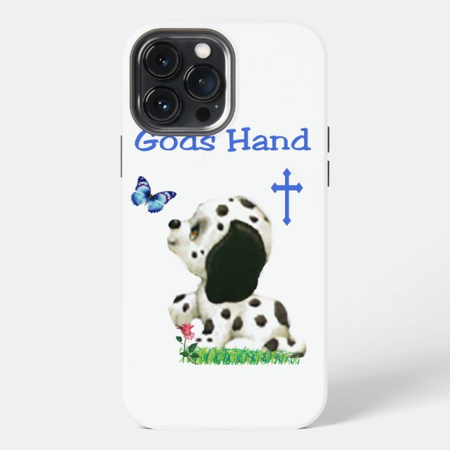 Gottes Hand iPhone Hülle (Rückseite)