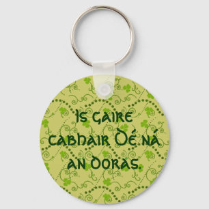 Gottes Hilfe ist näher als die Tür Schlüsselanhänger