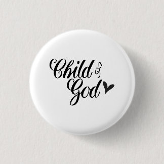 Gottes Kind - Christlich Button