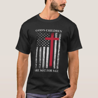 Gottes Kinder sind nicht zu verkaufen lustige Zita T-Shirt