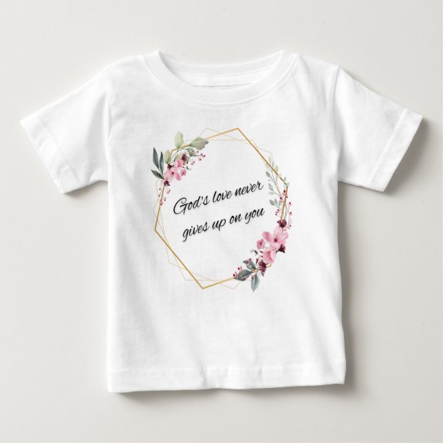 Gottes Liebe Baby T-shirt (Vorderseite)