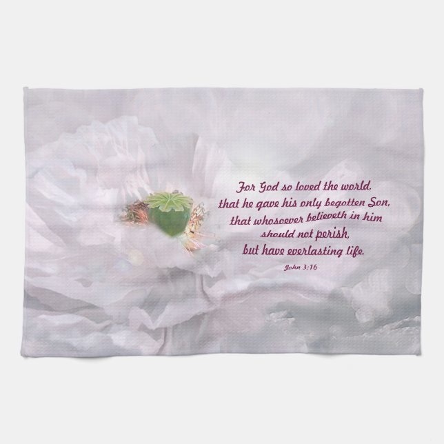 Gottes Liebe Geschirrtuch (Horizontal)