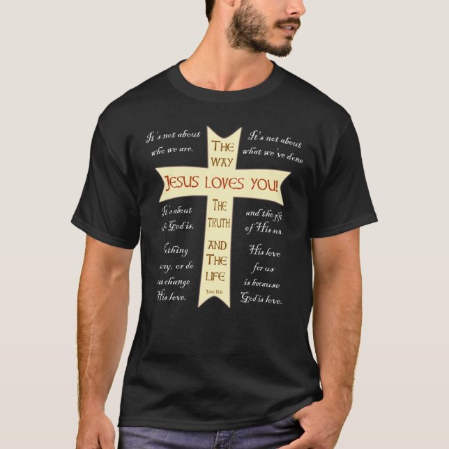 Gottes Liebe T - Shirt (Vorderseite)