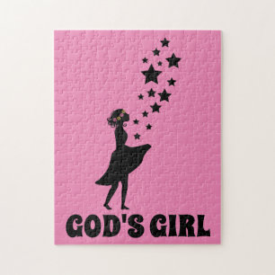 GOTTES MÄDCHEN CHRISTLICHER JIGSAW PUZZLE