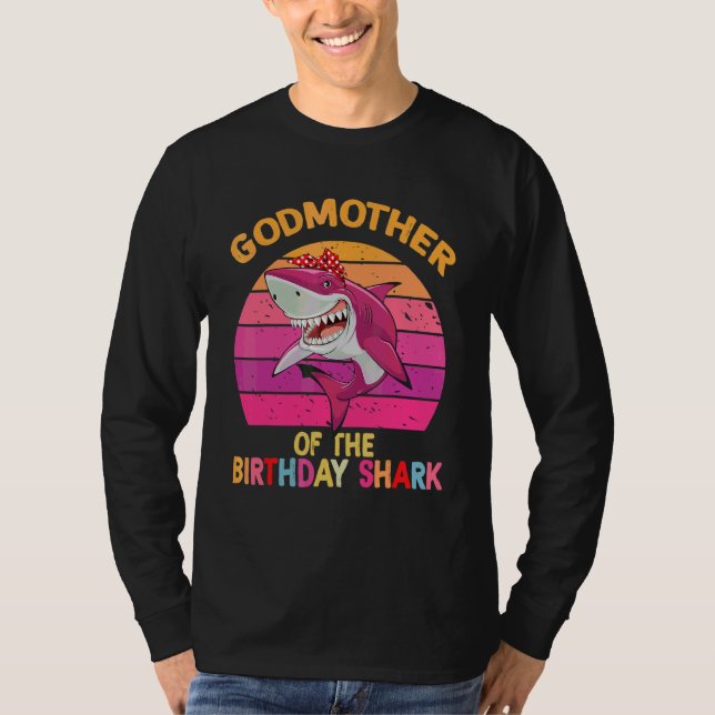 Gottes Mama Großmutter des Hais Vintag T-Shirt (Vorderseite)