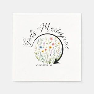 Gottes Meisterwerk Epheser 2:10 Bibelvers Serviette