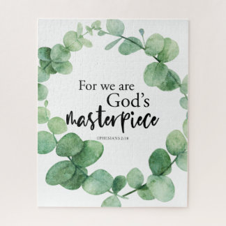 Gottes Meisterwerk Eukalyptus Bible Verse Glaube Puzzle